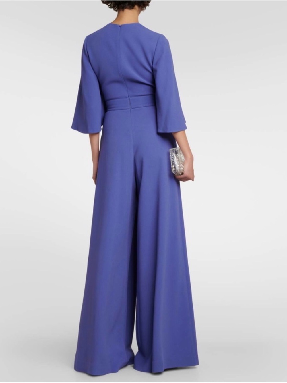Elie Saab Crêpe jumpsuit - Picture 3 of 13
